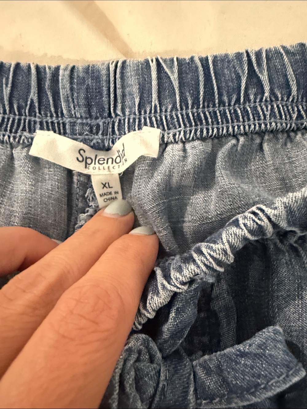 Light Blue Wide Leg Women’s Jeans - Picture 2 of 3